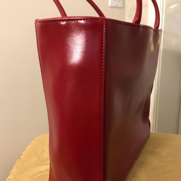 Vintage Ladies Red Handbag - Picture 4 of 8